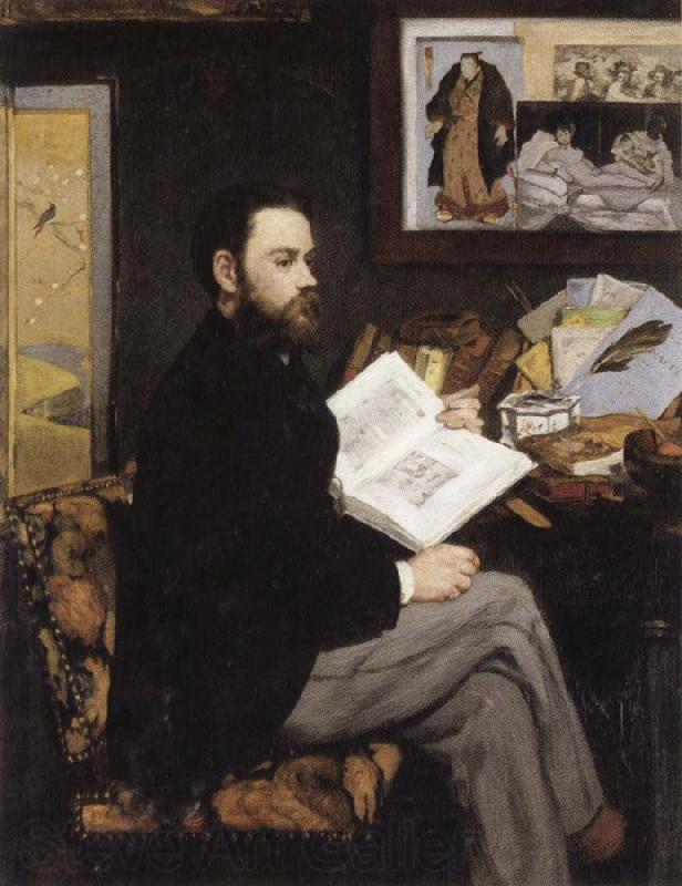 Edouard Manet Emile Zola France oil painting art